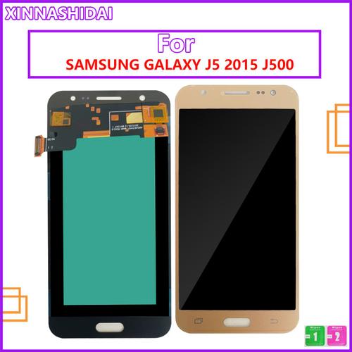 Écran Tactile Lcd Super Amoled 2015 Testé Pour Samsung Galaxy J5 100% J500 J500f J500fn J500h J500m