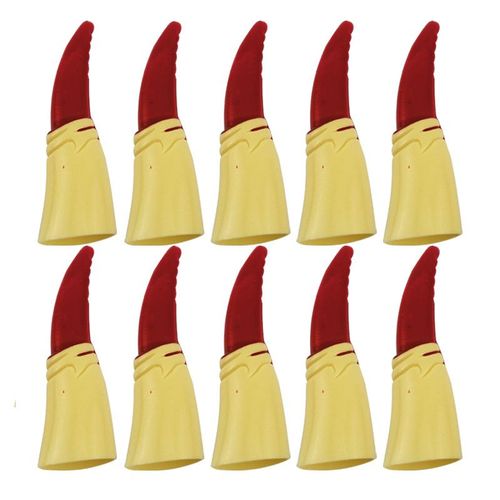 Faux Ongles De Sorcière Zombie, Accessoires D'halloween, Griffes, Costumes Effrayants, Accessoire Cosplay En Plastique, Environ 10 Pièces 6*2cm