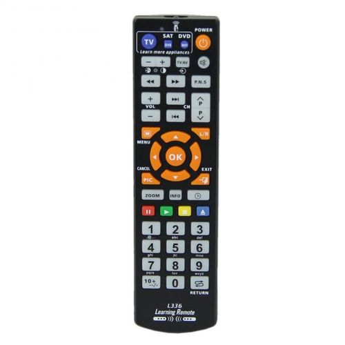 Télécommande intelligente universelle L336, mémoire permanente avec fonction d'apprentissage, copie pour TV CBL DVD SAT STB DVB HIFI
