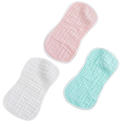 Bavoir En Coton Doux Pour Bébé, 5 Pièces, Chiffons Super Absorbants, Serviette D'alimentation Pour Garçons Et Filles, Cadeau Pour Nouveau-Nés