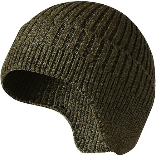 Bonnet homme en laine Colori Noir