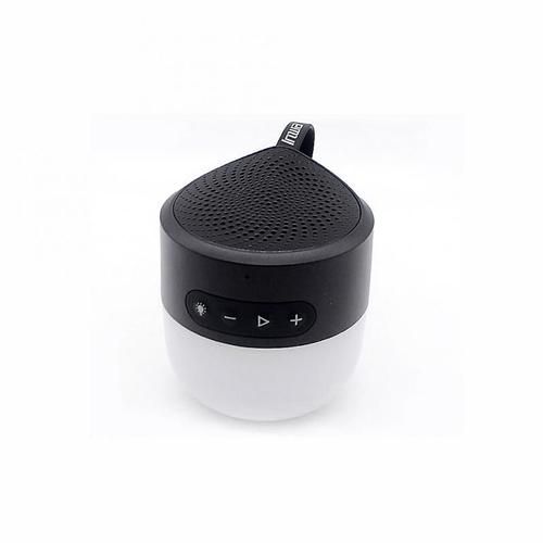 Mini haut parleur stéréo sans fil, musique Surround, Bluetooth, étanche, pour l'extérieur, avec lumière ambiante LED