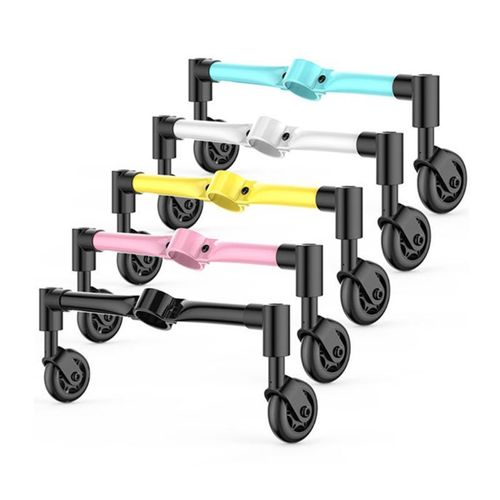 Poussette Pour Bébé, Roue Auxiliaire Pliante, Ultra Légère, Portable, Épaisse, Anti Renversement, Accessoires De Landau Détachables