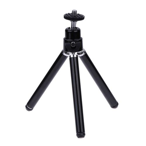Trépied de bureau extensible, support pour projecteur, appareil photo, Selfie, pour téléphone portable, 2 sections