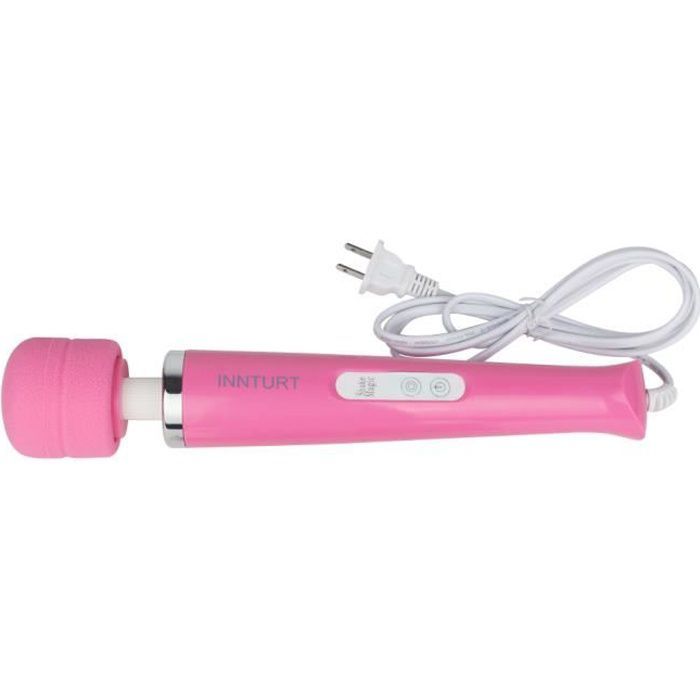 Pinkpouss 30 Vitesse Magic Wand Massager Full Body Massage Vibromasseur Rose L13626