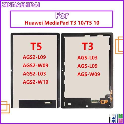 Ensemble Écran Tactile Lcd Pour Huawei Mediapad T3 T5 10 Ags-L03 Ags-L09 Ags-W09 Ags2-L09 Ags2-W09 Ags2-L03 Test