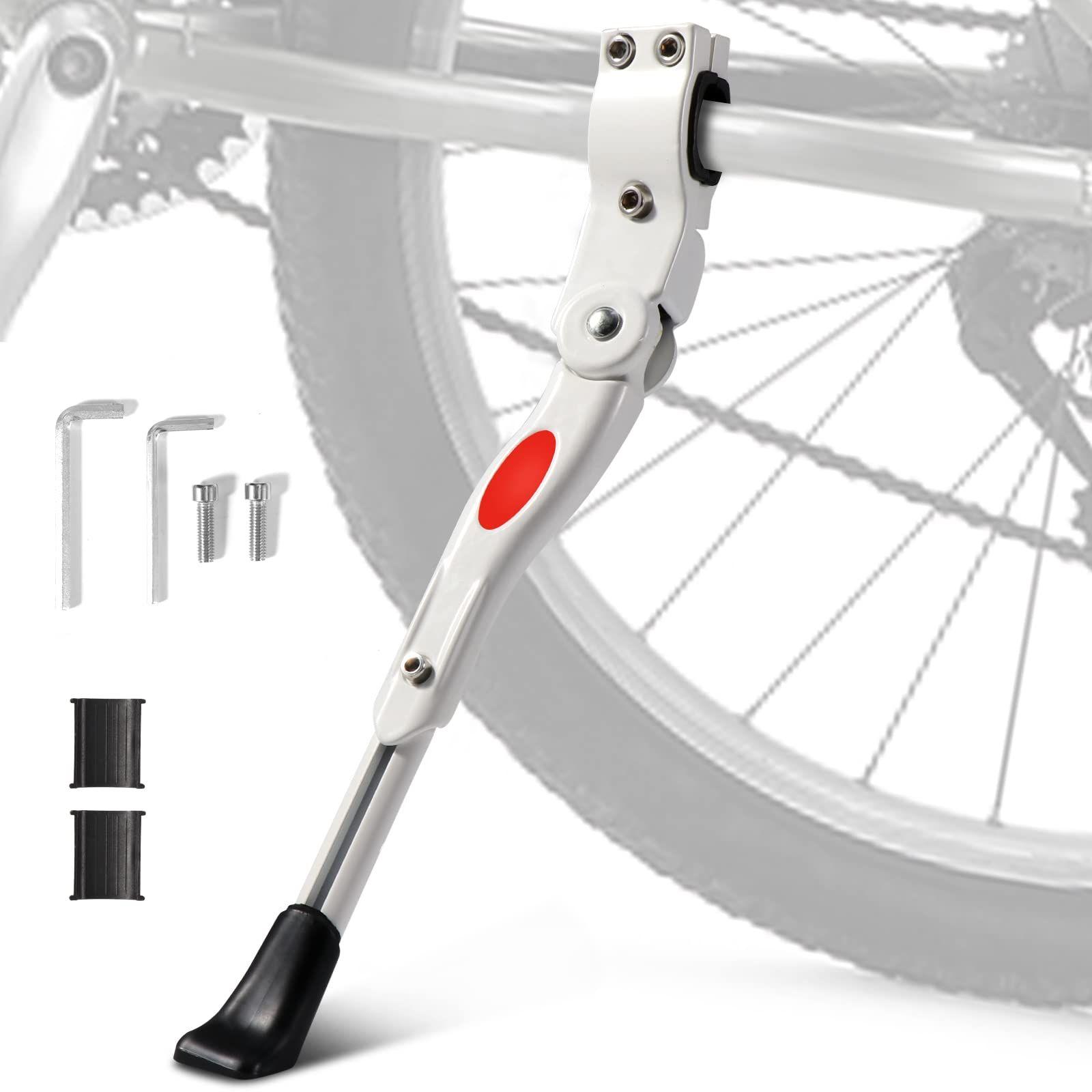 Béquille de vélo réglable en alliage d'aluminium, support de stationnement