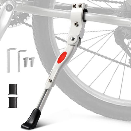 Béquille de vélo réglable en alliage d'aluminium, Support de