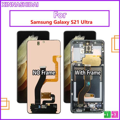 Écran Tactile Lcd 6.8 Pouces Pour Samsung Galaxy S21 Ultra 5g G998 G998u Samsung S21 Ultra G998b