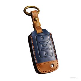 Housse de protection pour clé de voiture, Étuis à clés en cuir, Porte