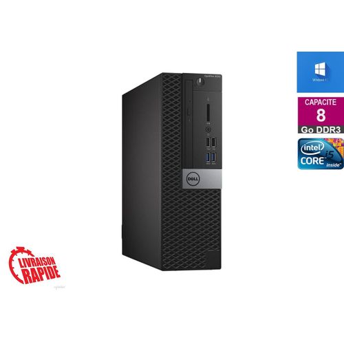 DELL OPTIPLEX 5050 INTEL CORE i5-6500 - 3.20 Ghz - Ram 8 Go - DD 500 Go