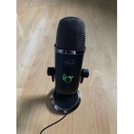 19€49 sur Microphone Blue Yeti filaire pour PC Mac Noir - Microphone -  Achat & prix