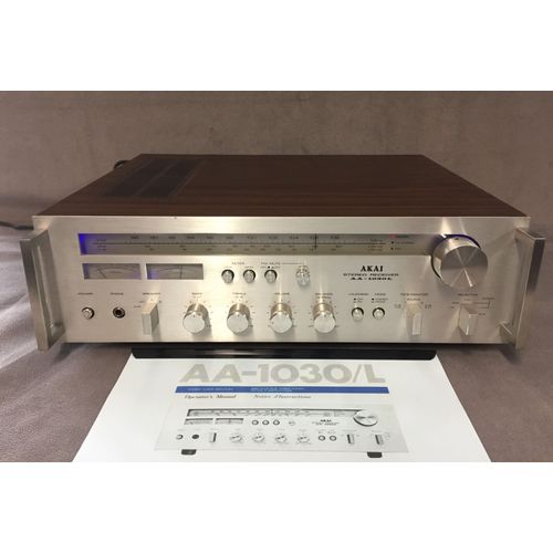 STÉRÉO RECEIVER AMPLIFICATEUR HIFI VINTAGE AKAI AA-1030L PREAMPLI TUNER AUDIO