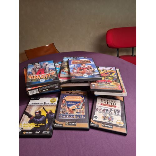 Lot De 25 Jeux Video Pc