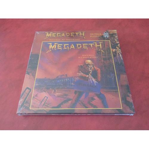 Puzzle "Megadeth (Dave Mustaine) - Peace Sells... But Who's Buying?" - 500 Pièces (41 Cm X 41 Cm) / Rock Saws