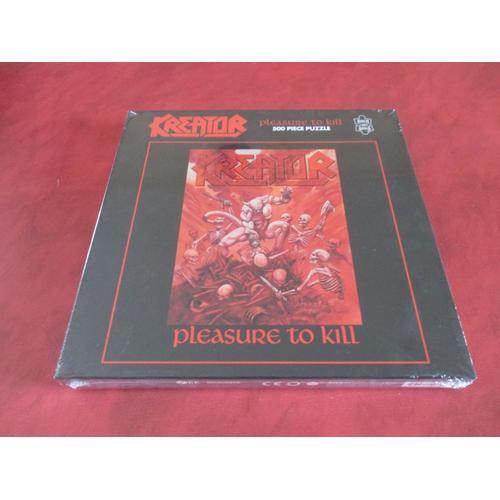 Puzzle "Kreator - Pleasure To Kill (Trash Metal)" - 500 Pièces (41 Cm X 41 Cm) / Rock Saws