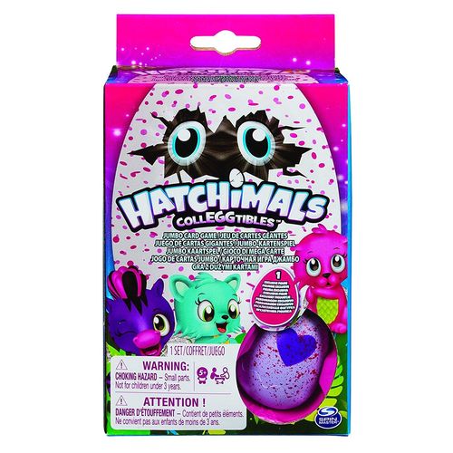 Hatchimals Jeux 15 345 377 Cm Jumbo Jeu De Cartes Avec Figurine