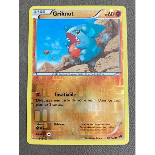 (1840) Griknot 68/122 Pokemon 