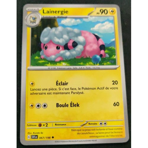 Pokémon Lainergie 067 / 198 Ecarlate & Violet