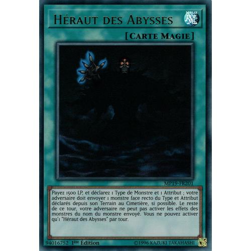 Yu-Gi-Oh! - Mp19-Fr201 Héraut Des Abysses - Ultra Rare