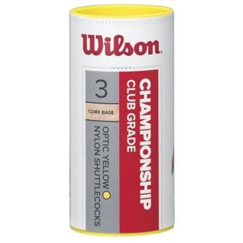 Tube De 3 Volants Wilson Championship