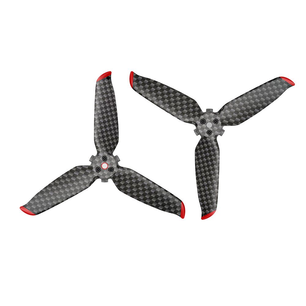 Hélices en Fiber de carbone 5328S pour Drone DJI FPV Combo,accessoires de  remplacement d'hélice à lame de pagaie - Type 1 Pair