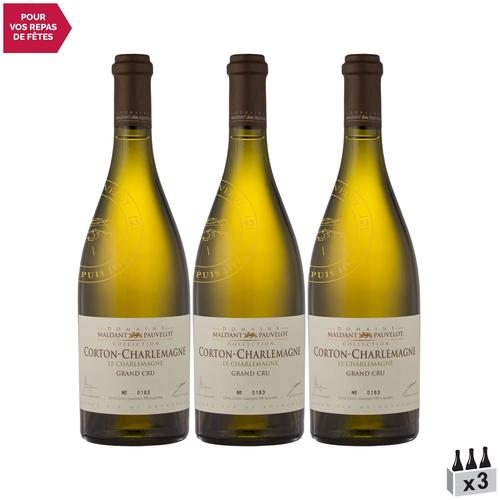 Domaine Maldant-Pauvelot Corton-Charlemagne Blanc 2018 X3