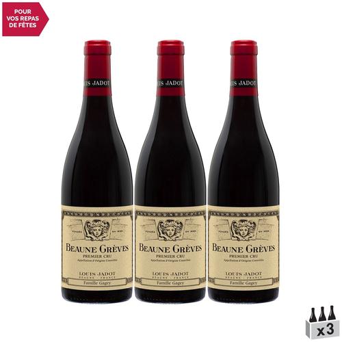 Louis Jadot Beaune 1er Cru Les Grèves Rouge 2016 X3