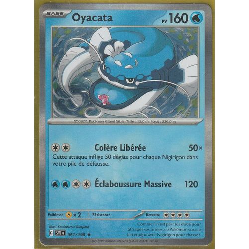 Carte Pokemon - Oyacata - 061/198 - Holo-Rare - Ecarlate Et Violet -