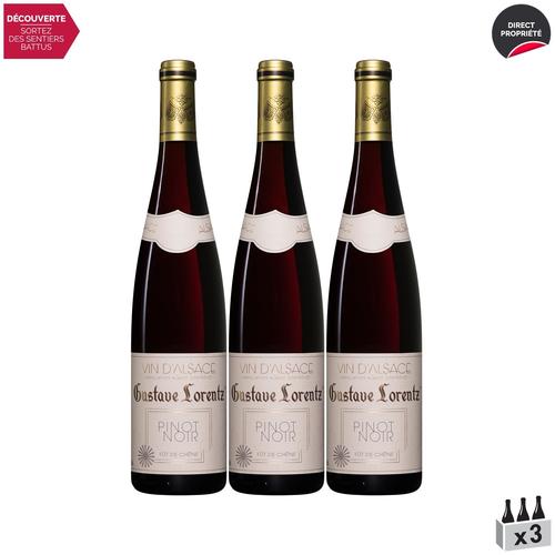 Gustave Lorentz Alsace Pinot Noir Fût De Chêne Rouge 2018 X3