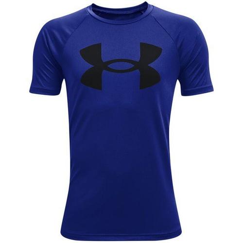 Tech Big Logo T-Shirt Garçons - Bleu , Noir