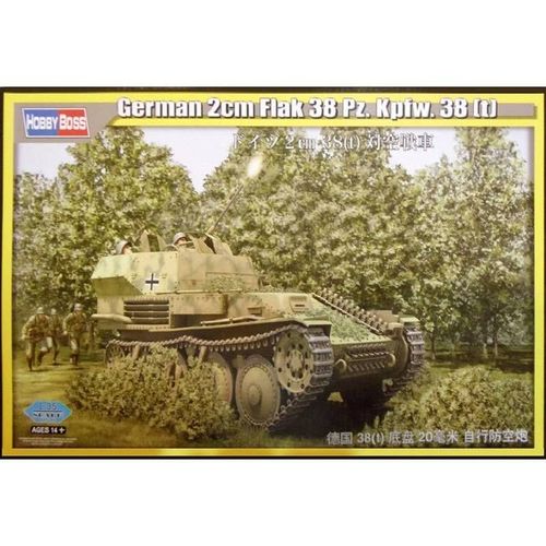 Hobby Boss 80140 ? Modèle Kit German Flak 38 Panzer, 2 Cm-Hobby Boss