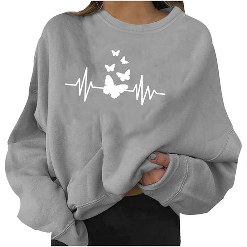 Sweat Lâche Pour Femme - Veste Fine Et Élégante Doublure En Polaire Sweats Aesthetics Sweat-Shirt Doux Vitalité Kpop Sweat-Shirt Original Manteau Veste Outwear