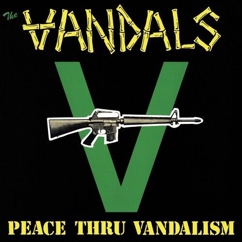 The Vandals - Peace Thru Vandalism - Green/Black Splatter [Vinyl Lp] Black, Bonus Tracks, Colored Vinyl, Green