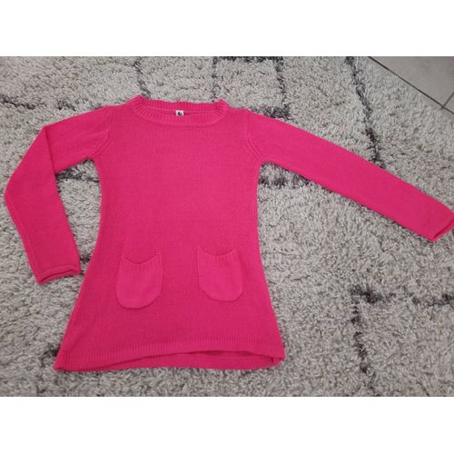 Robe Pull Rose 4 Ans