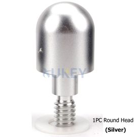 Round Silver Ax  Protection Anti-Collision Pour Pare-Choc Arrière De Voiture, Pour Benz Smart Fortwo W 451 W451 2008-2014, Clips 2009 2010-2013 "Nipseyteko"