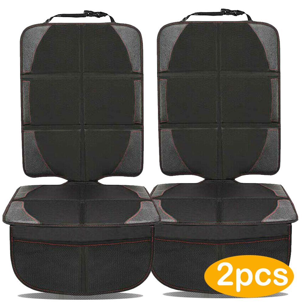 2pcs Housse De Protection De Siège De Voiture Pour Enfants, Tapis De Protection De Siège De Voiture Pour Enfants, Tapis De Protection Anti-Salissure Pour Animaux De Compagnie, Organisateur Blk "Nipseyteko"