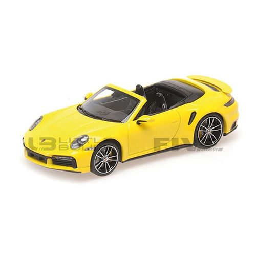 Minichamps 1/43 410069484 Porsche 911 (992) Turbo S Cabriolet - 2019 Diecast Modelcar-Minichamps