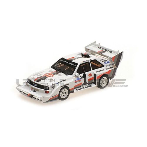 Minichamps 1/43 - 410871201 - Audi Quattro S1 - Winner Pikes Peak 1987-Minichamps