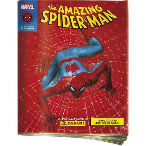 Stickers Spiderman 60e Anniversaire, Album + Range Cartes