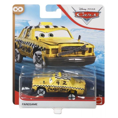 Disney Pixar Cars - Véhicule Flash Mcqueen Avec Roues De Course