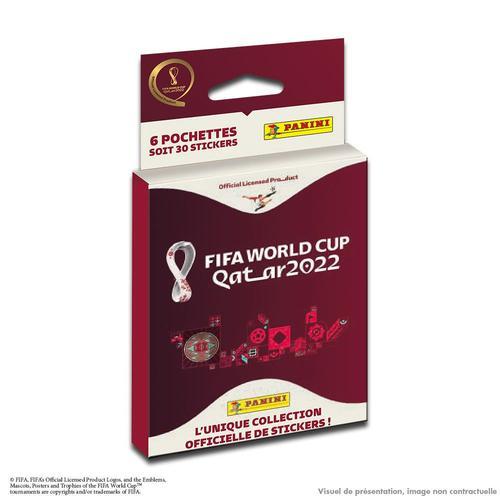 Stickers World Cup Qatar 2022, Blister 6 Pochettes