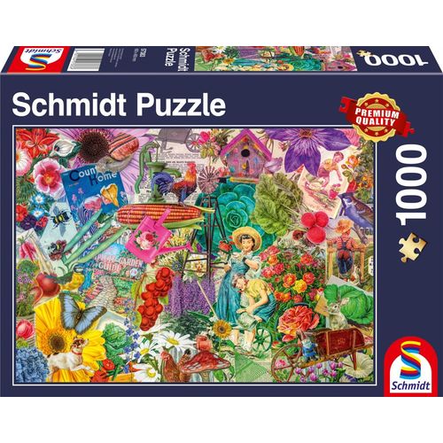 Puzzles Les Joies Du Jardinage, 1000 Pcs