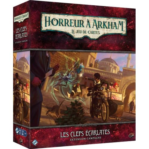 Fantasy Flight Games Arkham Jce : Les Clefs Écarlates (Campagne)
