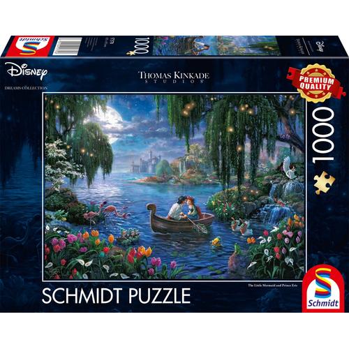Puzzles Disney, The Little Mermaid And Prince Eric, 1000 Pcs