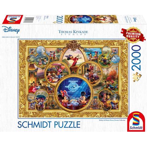 Puzzles Disney, Mickey & Minnie, Dream Collage Ii, 2000 Pcs