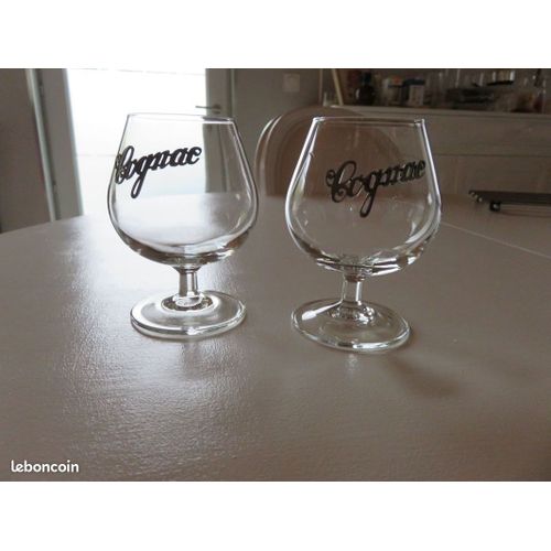 2 Verres À Cognac