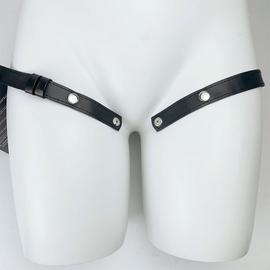 Cage plate de chasteté pour homme en acier inoxydable avec serrure foncée  BDSM (50 mm, silicone)