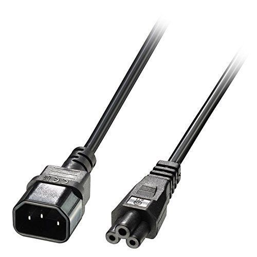 Cable D'alimentation Lindy C14 Vers C5 M/f 2m (noir)