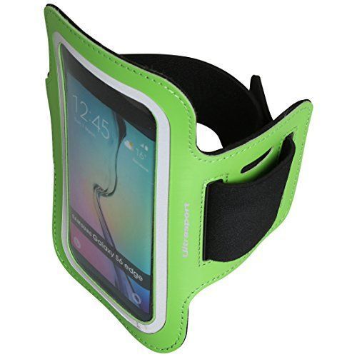 Ultrasport 331500000060 Brassard/Poche pour l'avant-bras avec compartiment pour Smartphone 5`` Vert